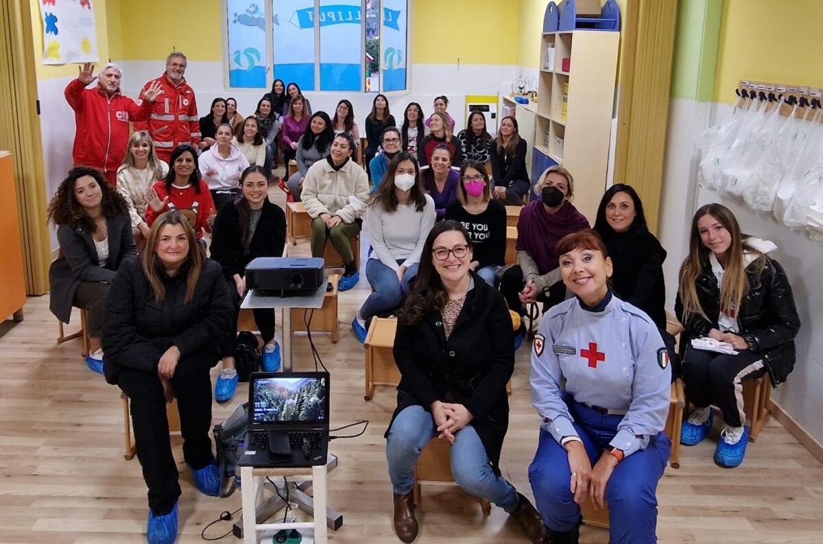 Manovre SalvaVita in età pediatrica: ad Aprilia un corso della Croce Rossa Italiana. - 