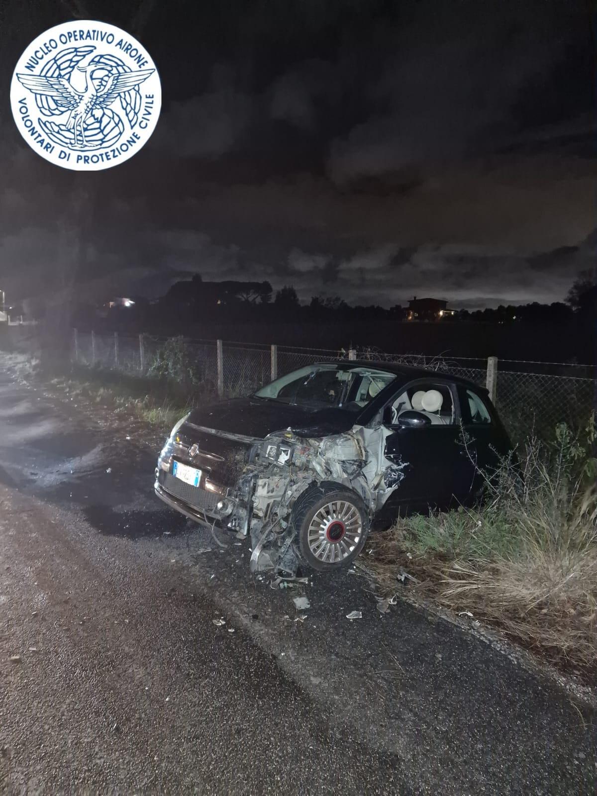 Brutto incidente in via Campo di Carne, tra Ardea ed Aprilia. - 