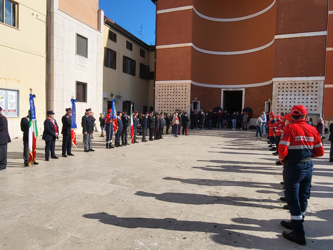 i funerali del Vice Brigadiere Vincenzo Scala