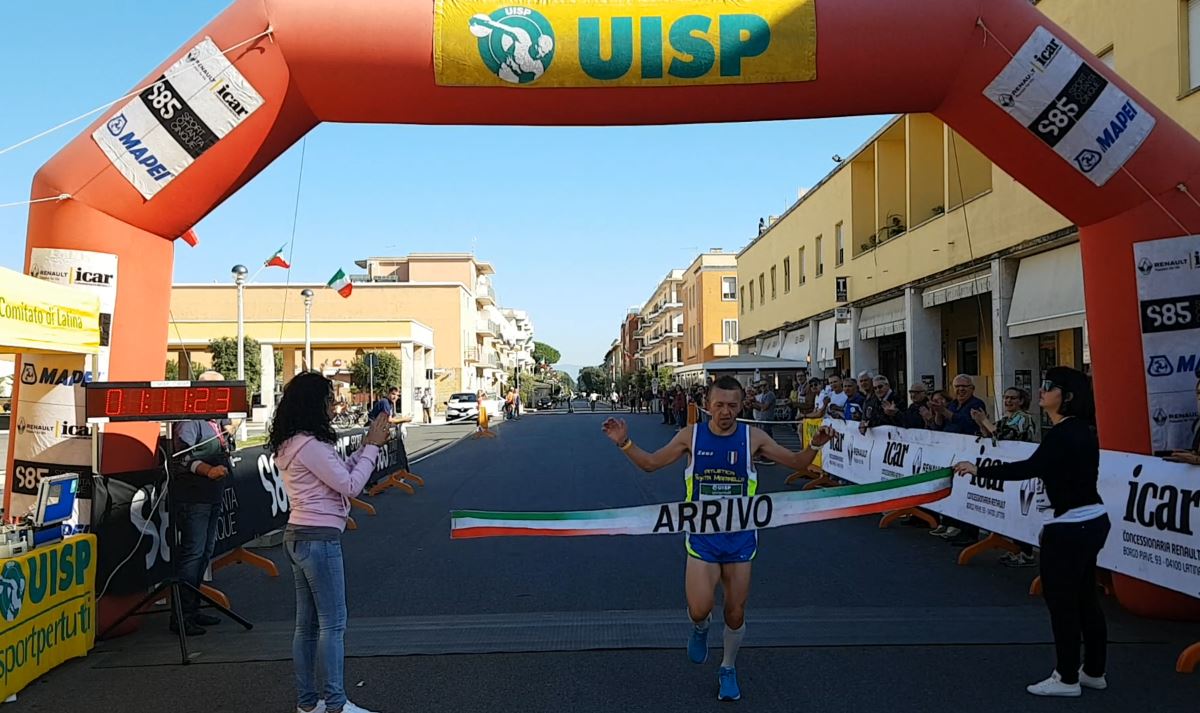 una passata edizione della Mezza Maratona di Sabaudia