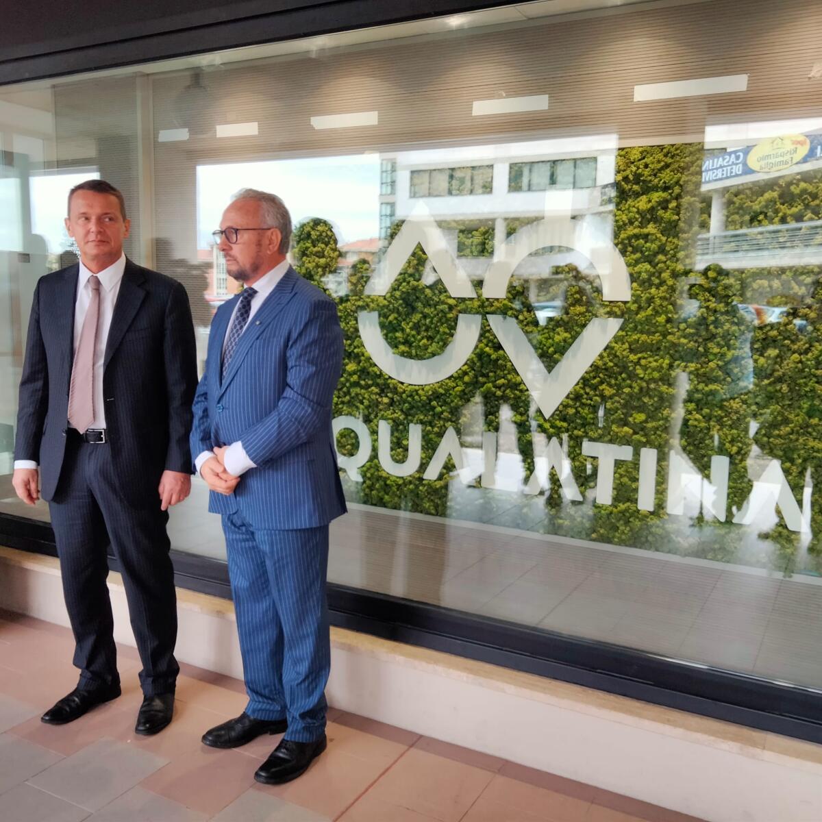 Acqualatina, logo nuovo e condotte nuove. Con il PNRR si dovrebbero limitare le dispersioni idriche - 