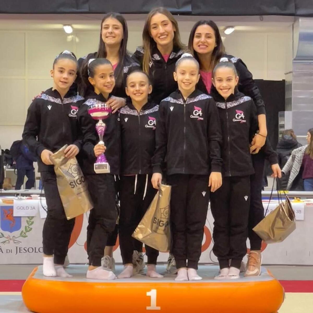 L'Asd GinnasticAprilia Campione d'Italia - 