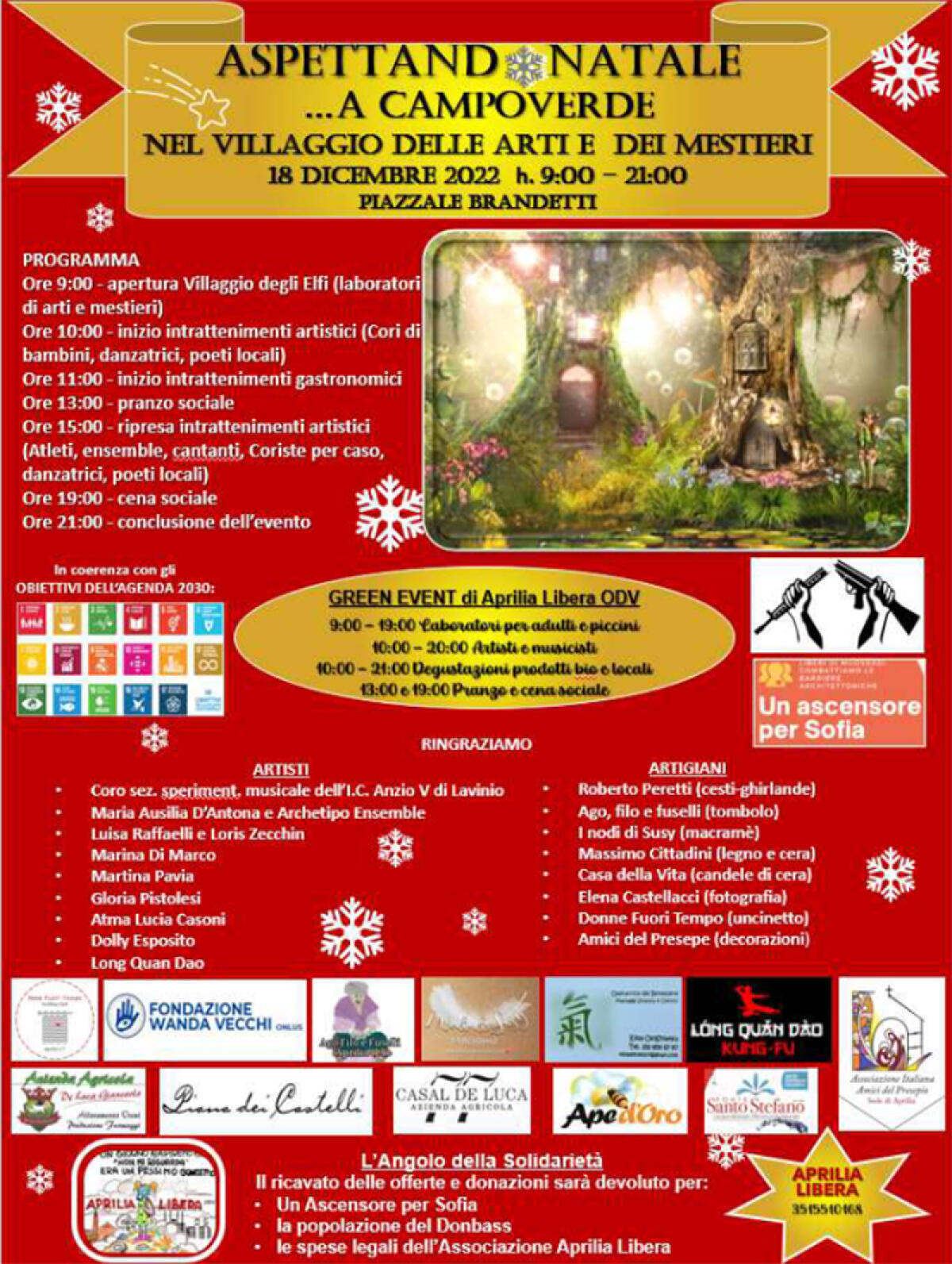 “Aspettando Natale ....a Campoverde": questa domenica l’iniziativa a cura di Aprilia Libera. - 