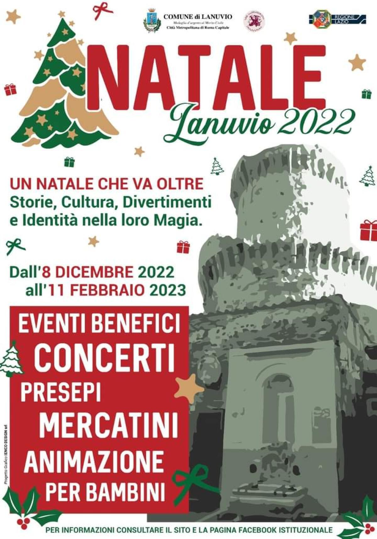 Natale a Lanuvio, ecco il calendario degli eventi. Si parte giovedì 8 Dicembre. - 