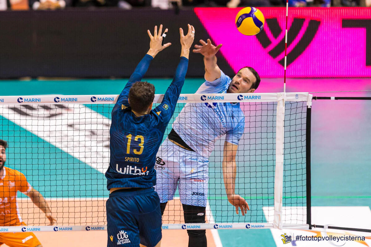Pallavolo di Superlega: Verona passa al tie break, un punto in classifica per Cisterna. - 