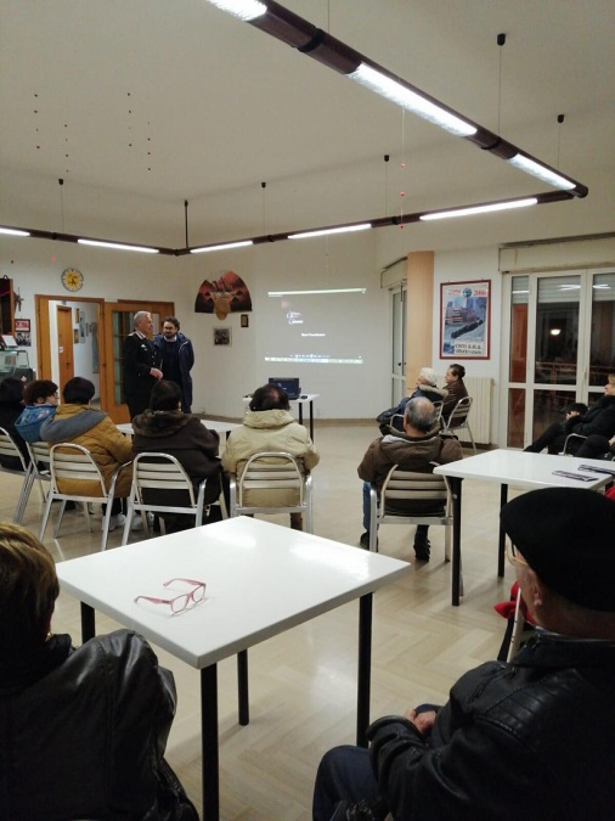 Truffe agli anziani: incontro a Norma - 