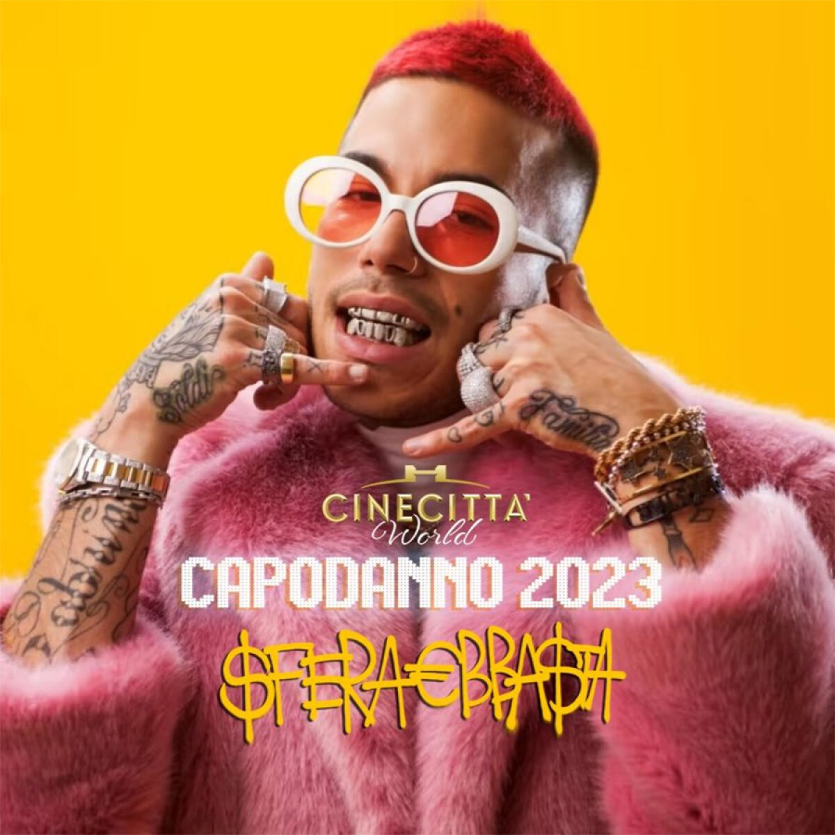 Il più grande Capodanno di Roma è a Cinecittà World: Sfera Ebbasta, Rocco Siffredi, Taylor Mega e tanti altri ospiti! - 