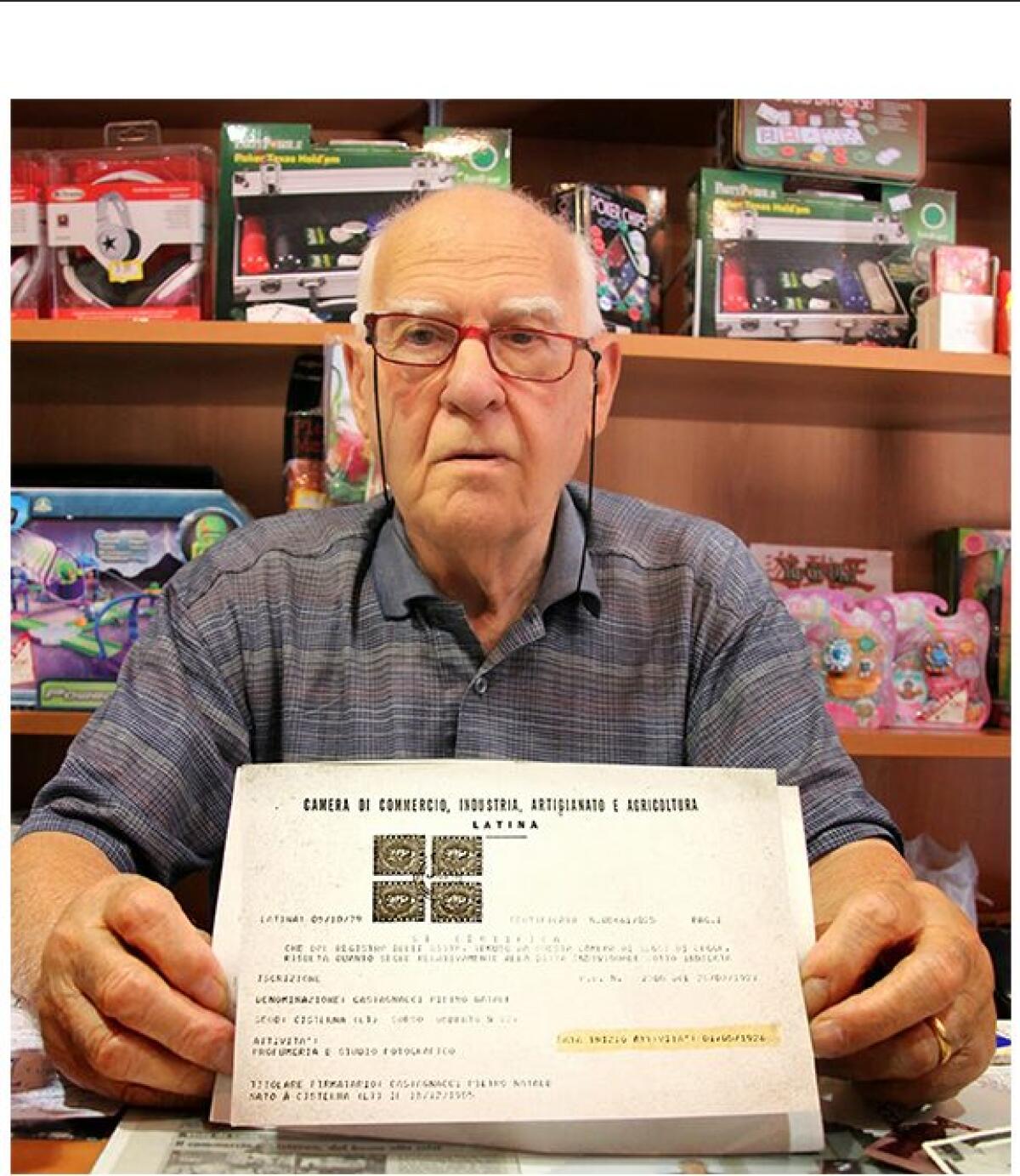 Cisterna in lutto per la scomparsa di Carlo Castagnacci. Domani i funerali - 