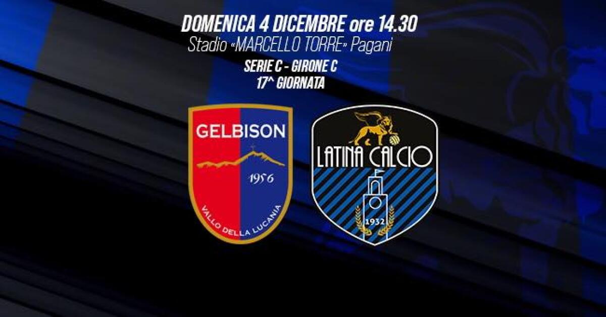 Il Latina Calcio 1932  è atteso allo stadio Marcello Torre di Pagani - 