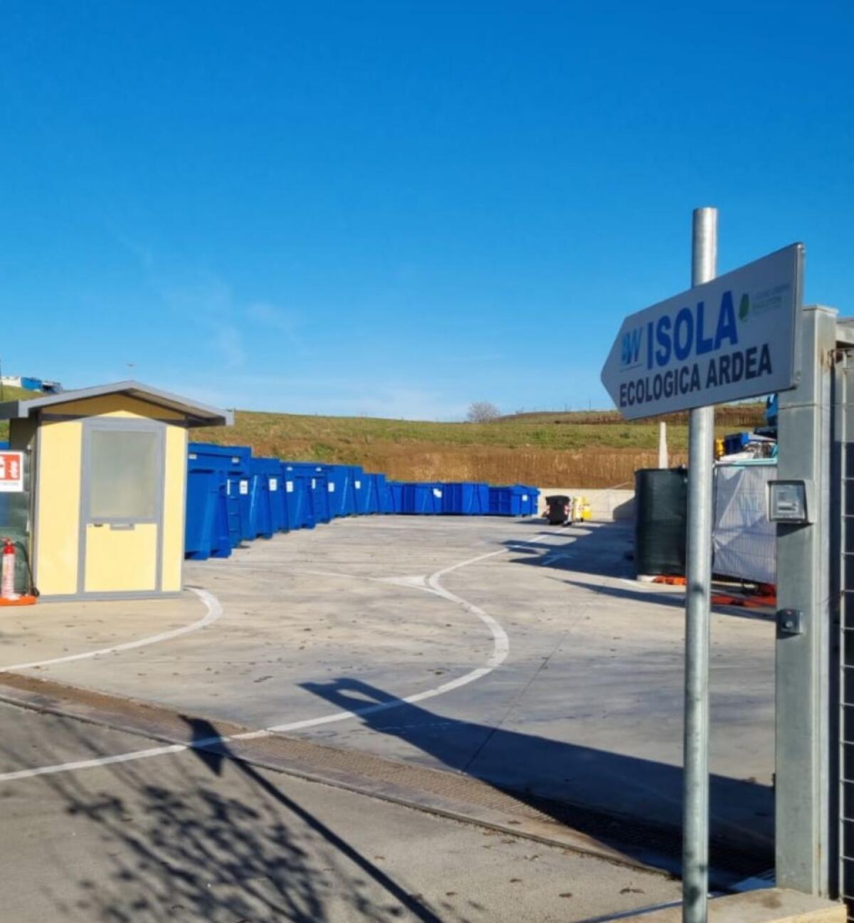 Apre ad Ardea la nuova isola ecologica temporanea. - 