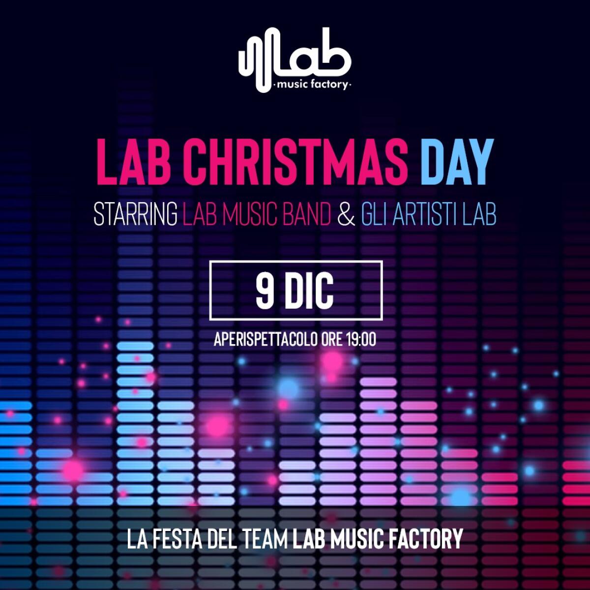 “Lab Christmas Day” questo venerdì sera a Terracina con la Lab Music Factory. - 