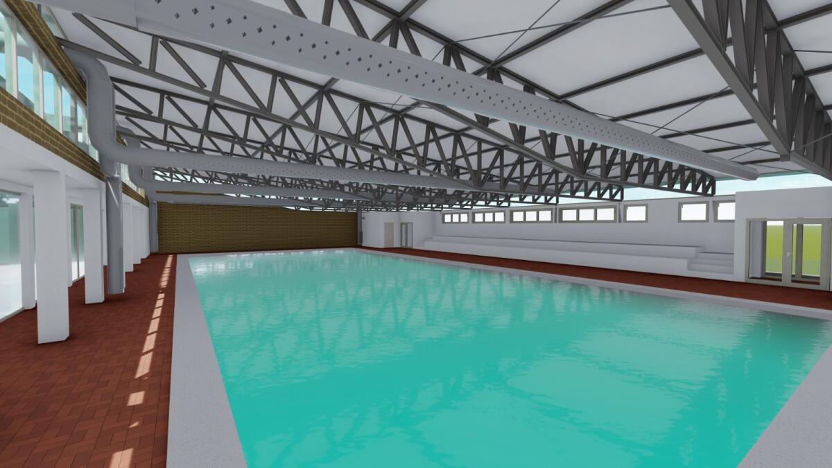 Ecco come verrà riqualificata la piscina comunale di via Ugo La Malfa, ad Aprilia. - 