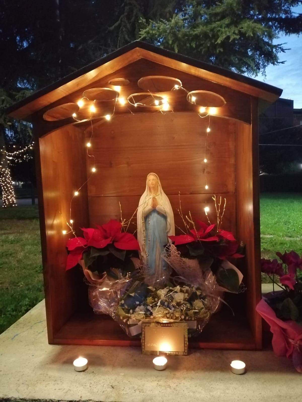 la Madonnina in sua memoria