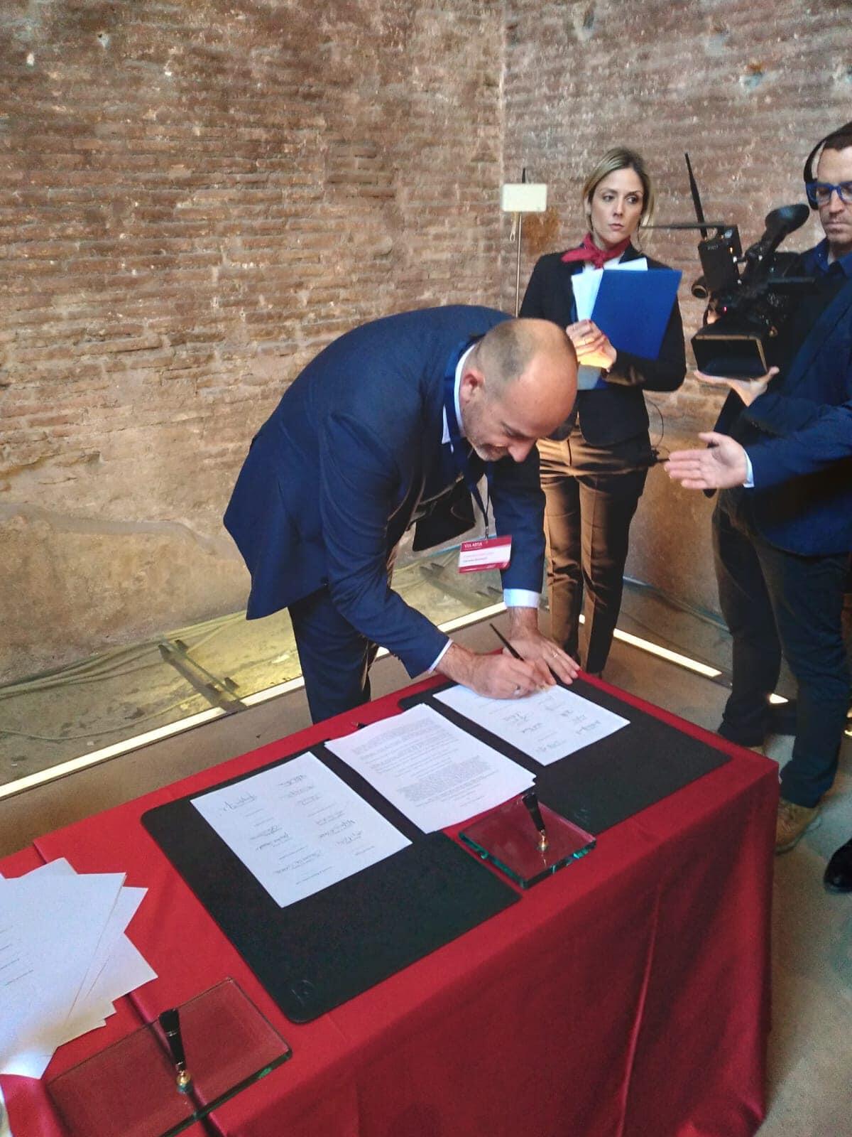 La Via Appia candidata a patrimonio Unesco. La firma del protocollo di intesa tra istituzioni - 