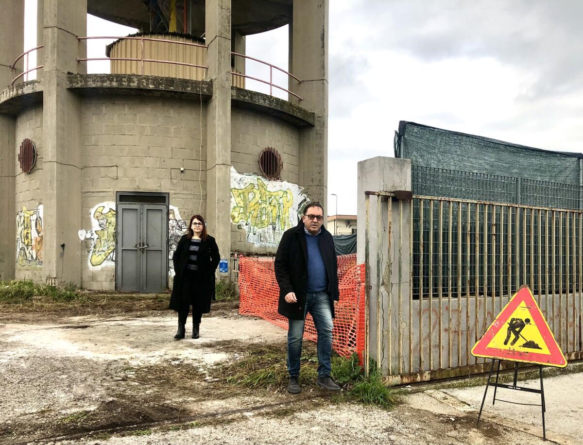 Al via il primo cantiere Pnrr ad Aprilia, con l’abbattimento dell’acquedotto a Campoverde: via Orazio chiusa al traffico. - 