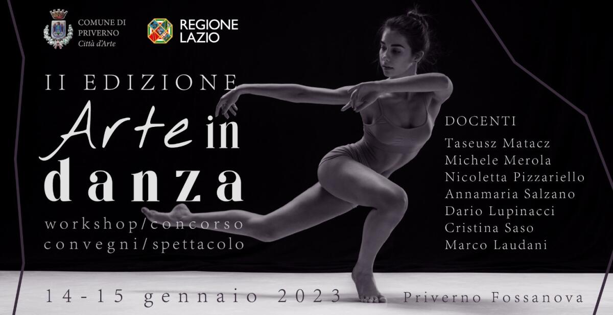“Arte in danza”: questo fine settimana nel borgo di Fossanova, a Priverno, la seconda edizione. - 