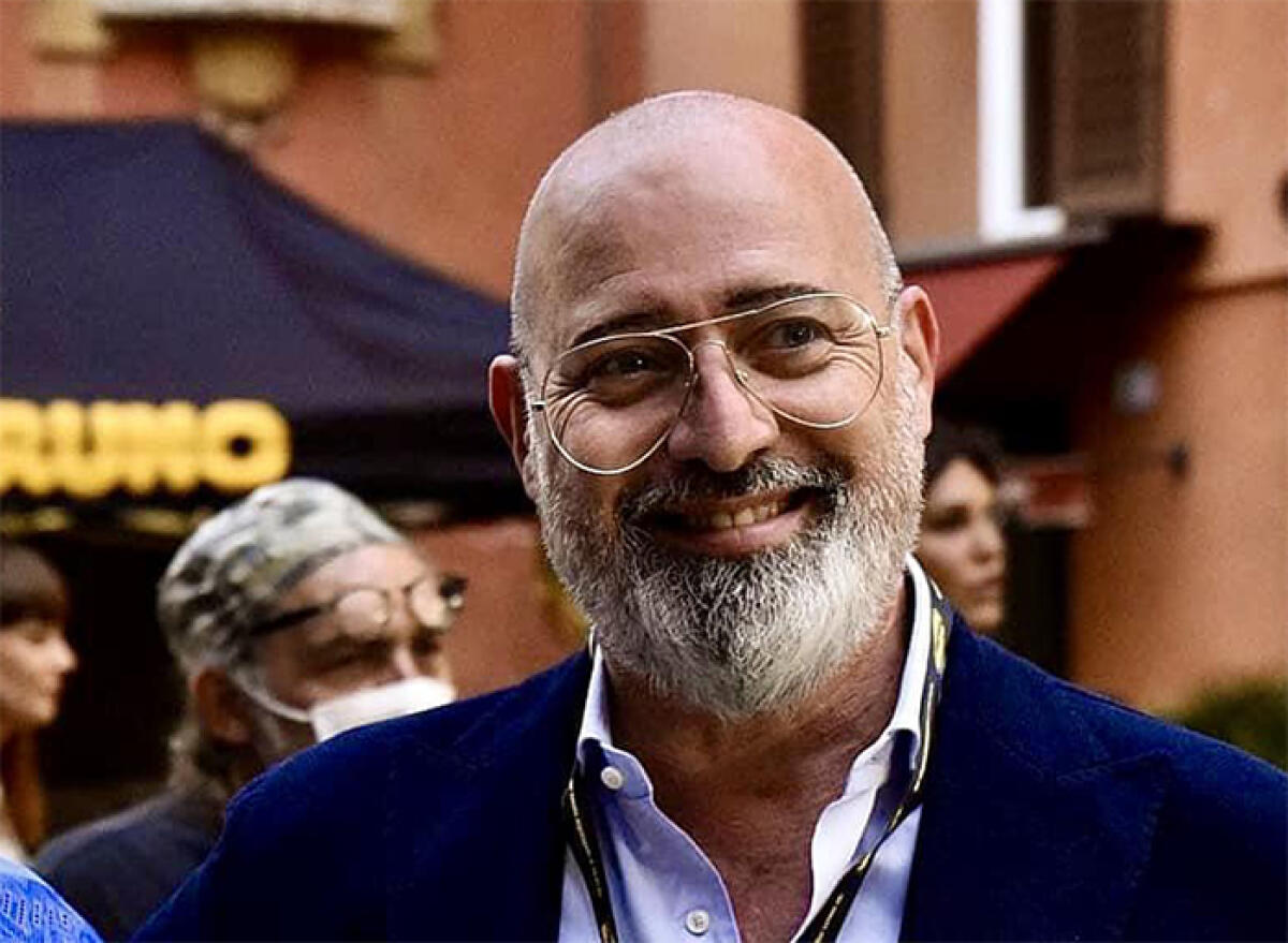 Il candidato alla Segreteria Nazionale del Pd, Stefano Bonaccini, questo sabato a Latina - 