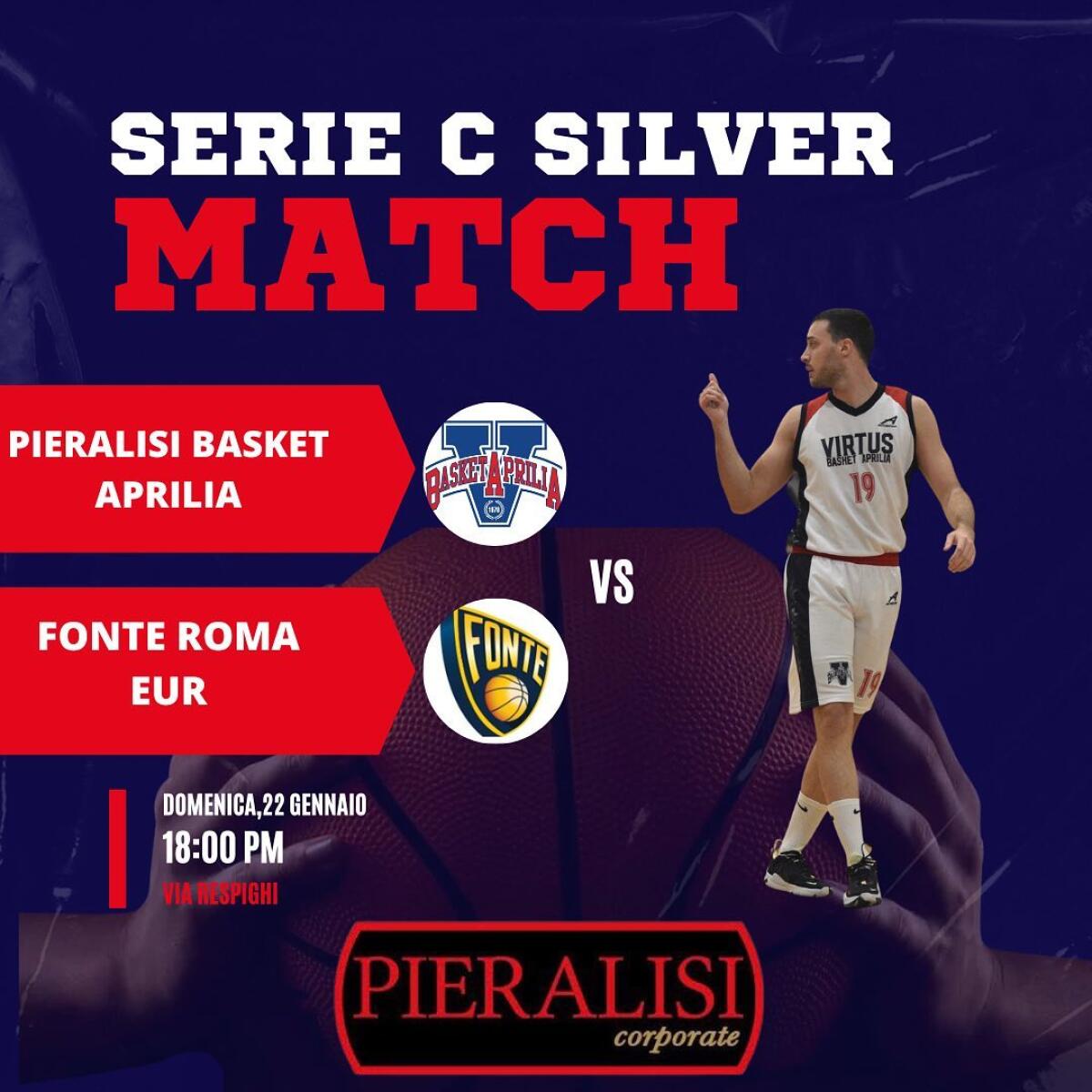 Basket serie C Silver: la Virtus Aprilia questo fine settimana affronta la prima della classe. - 