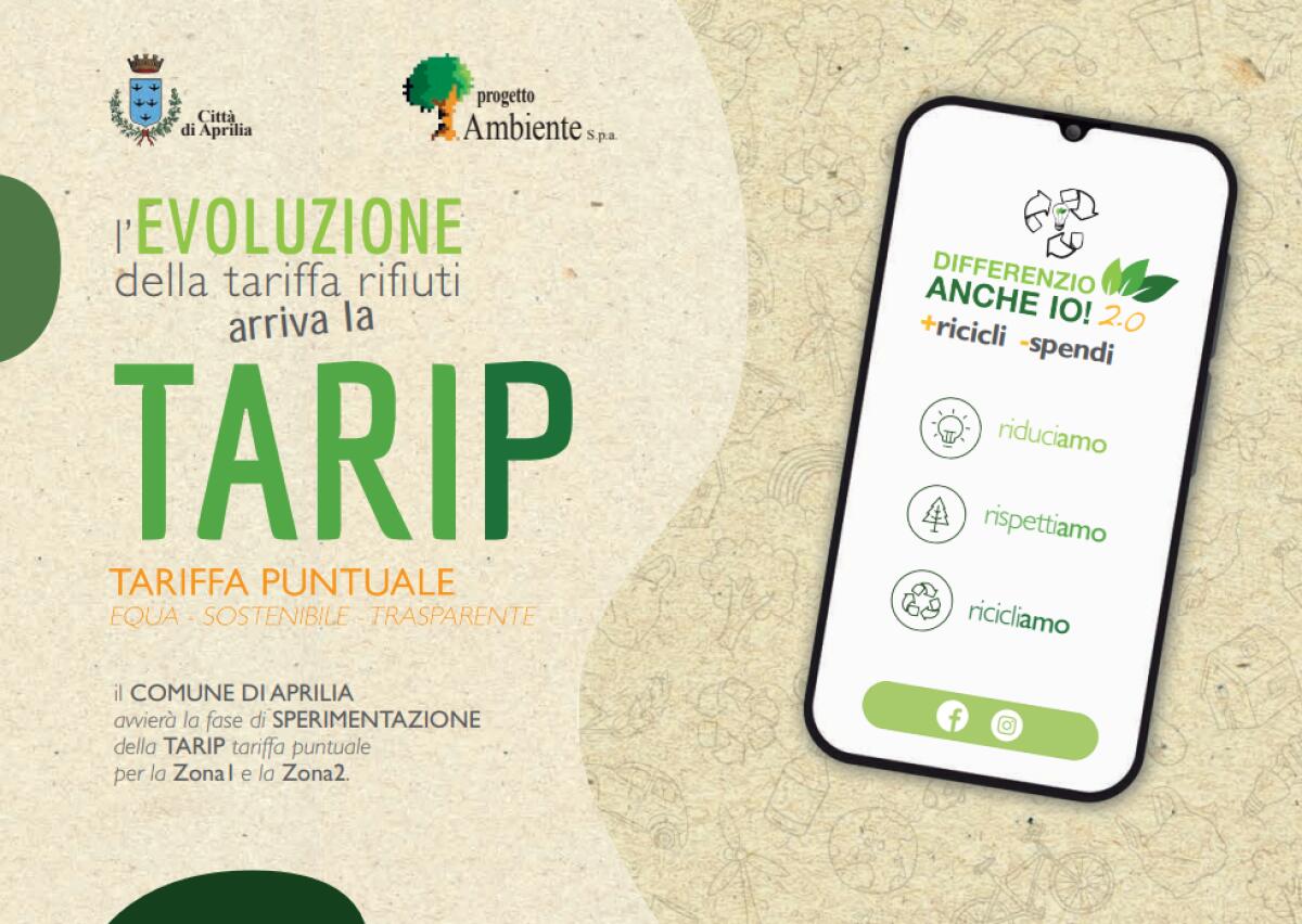 Aprilia - Rifiuti, addio Tari: parte la fase sperimentale per passare alla Tariffa puntuale - 