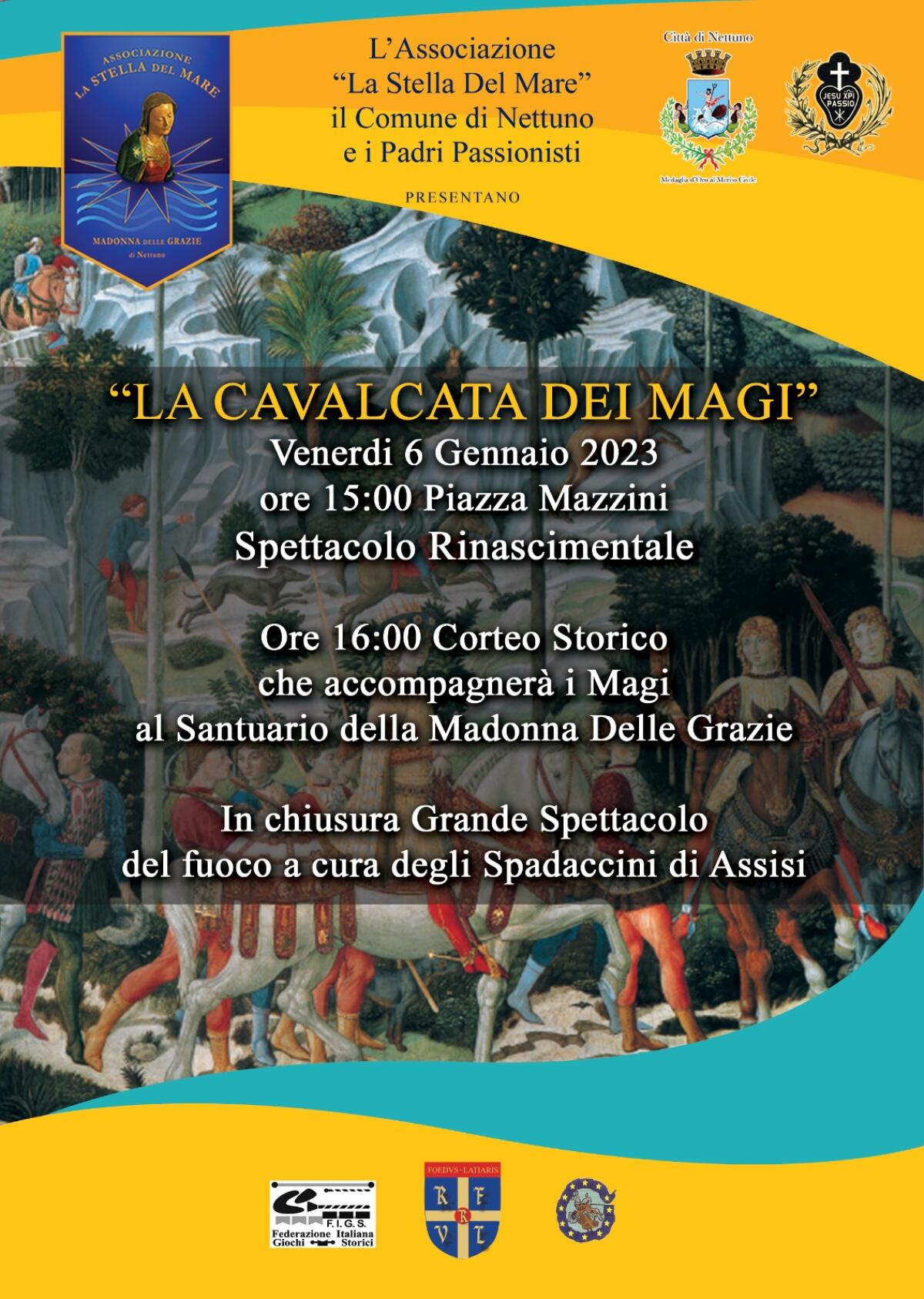 Si rivive la “Cavalcata dei Magi” il giorno dell’Epifania a Nettuno. - 
