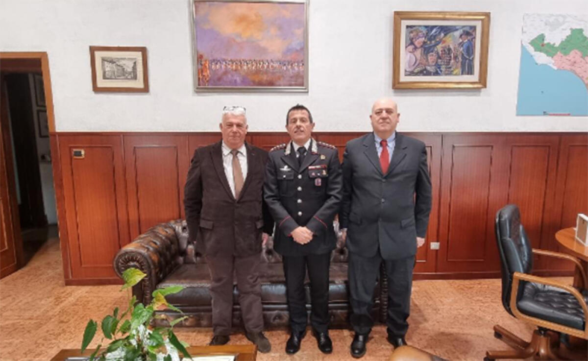 Carabinieri in congedo: il saluto del Comandante Provinciale di Latina agli appuntati Antonio Fulgheri ed Onofrio Lidano Medde. - 