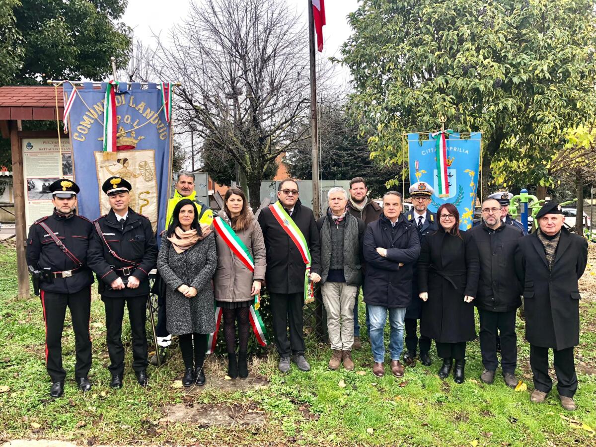 Sbarco Alleato, ad Aprilia il ricordo. Il sindaco: "Valori democratici da difendere insieme" - 