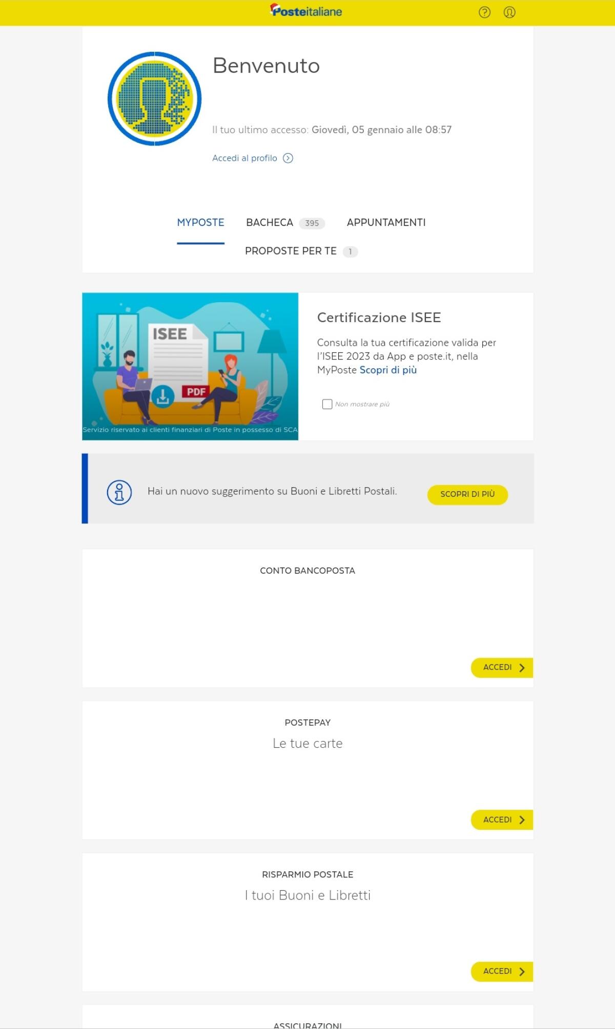 Poste Italiane: in provincia di Latina già disponibili on- line i dati 2021 per la richiesta dell’Isee - 