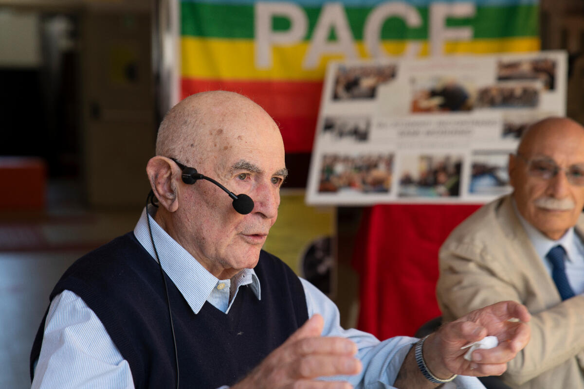 Giorno della Memoria: gli studenti del liceo “Pascal” di Pomezia incontrano Sami Modiano, testimone della Shoah. - 