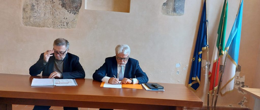 il Dottor Agostino Anatriello ed il Dottor Francesco Tarricone