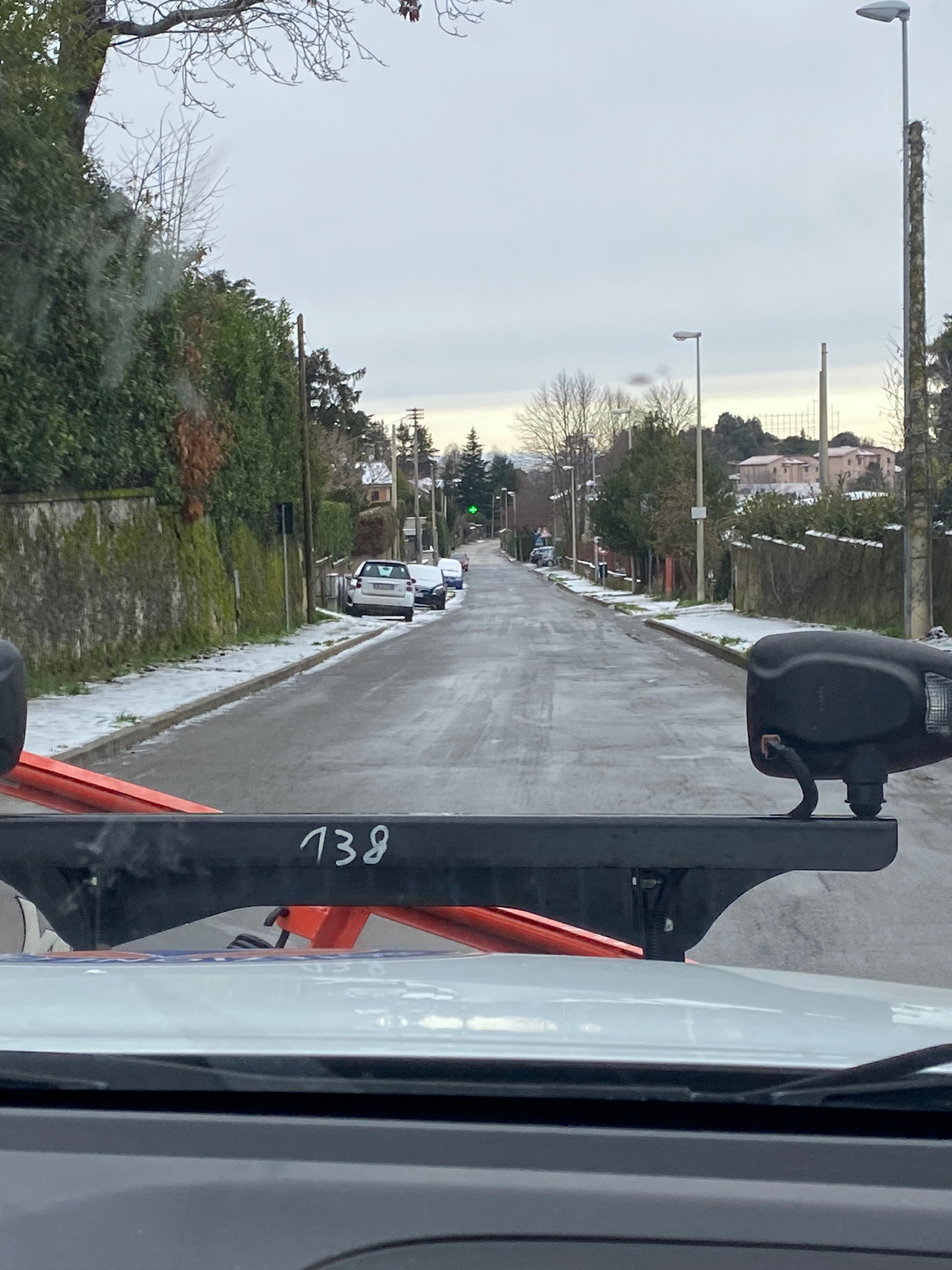 la Protezione Civile in azione a Rocca di Papa