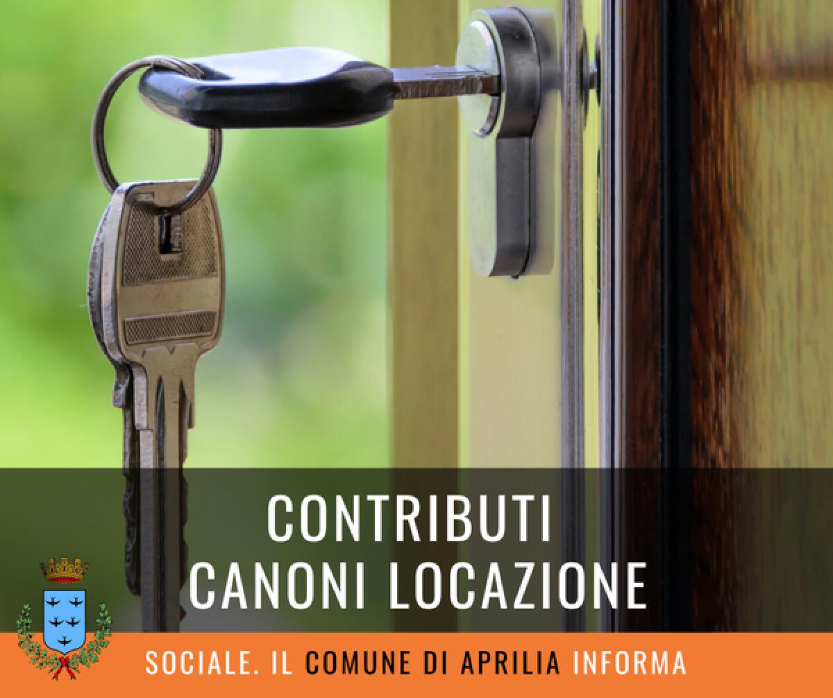 Aprilia - Avviso pubblico per i contributi integrativi per il pagamento dei canoni di locazione - 