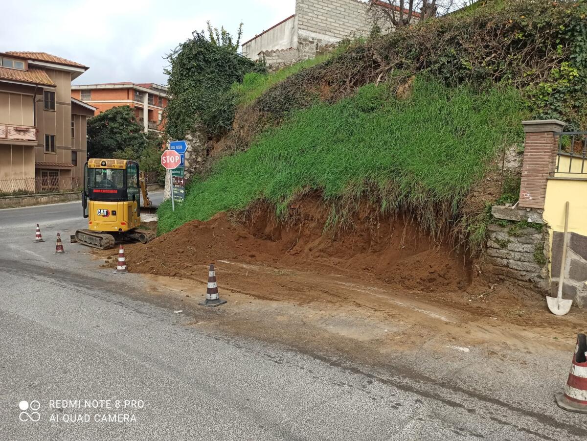 Messa in sicurezza delle strade tra Cori e Roccamassima - 