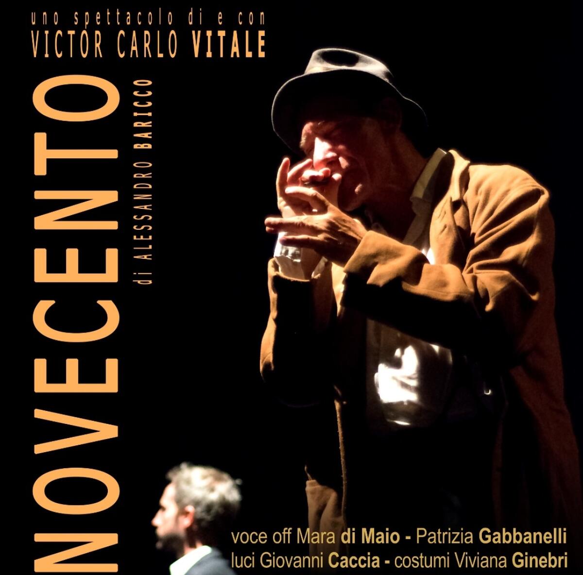 Al Teatro Bernini di Ariccia in scena “Novecento” di Baricco, con Victor Carlo Vitale. - 