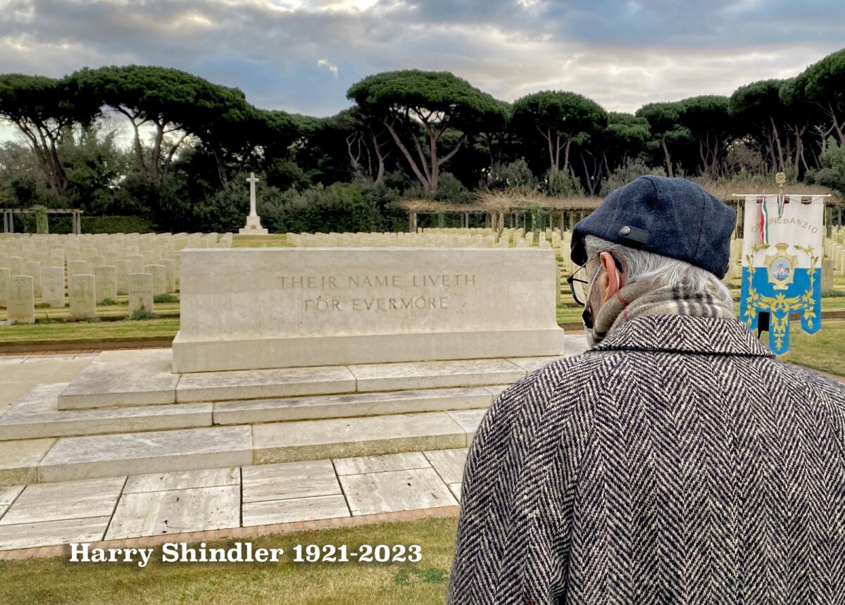 L'addio ad Harry Shindler, il cacciatore di ricordi, ultimo veterano dello Sbarco di Anzio - 