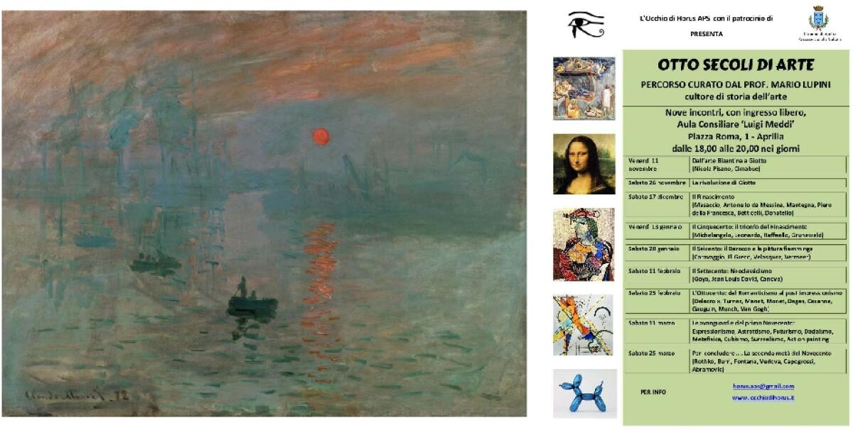 L'Ottocento protagonista dell'incontro con "Otto secoli d'arte" questo sabato 25 febbraio - 