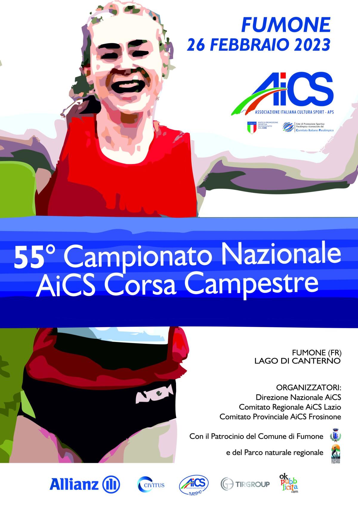 <strong>Il Parco Monti Ausoni ospita la 55ma edizione del Campionato Nazionale AICS di Corsa Campestre</strong> - 