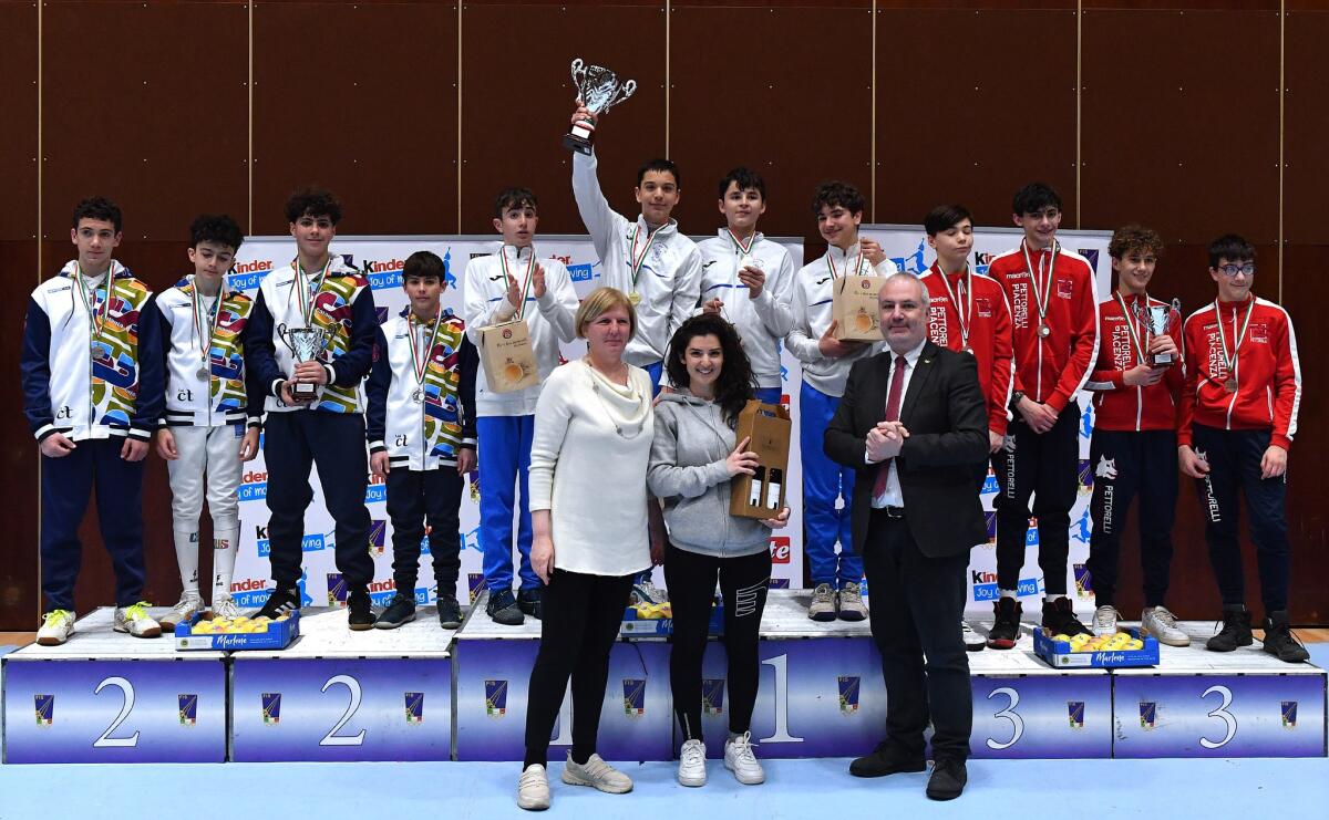 Under 14, il Circolo Scherma Anzio è campione d'Italia - 