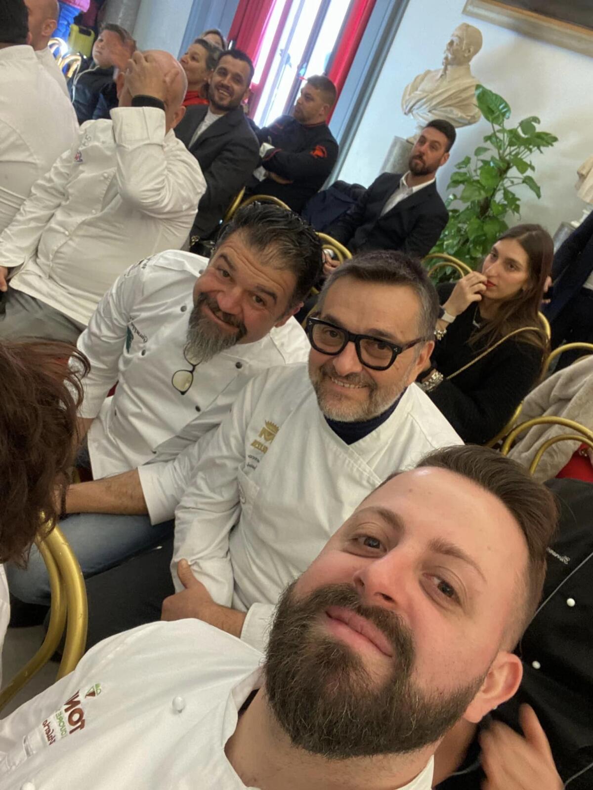 Gli apriliani Valerio Esposito e Marco Davi e Giuseppe Verri di Lanuvio nominati “Ambasciatori del Gusto” in Campidoglio. - 