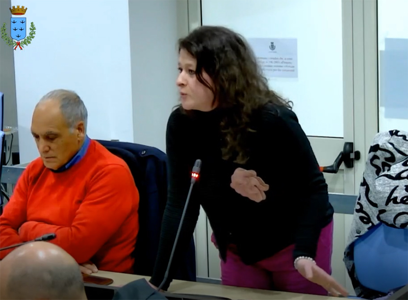 la consigliera comunale Ilaria Iacoangeli