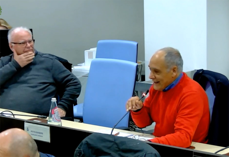 il consigliere Giuseppe Petito