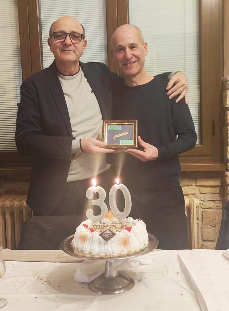 Claudio Nuccio e Paolo Tedeschi oggi