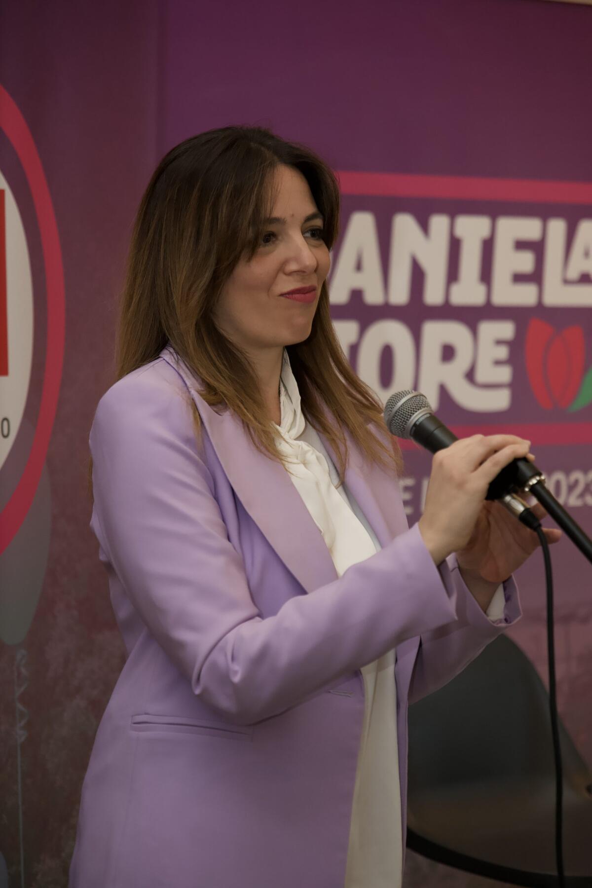 Daniele Leodori a Latina per sostenere Daniela Fiore - 
