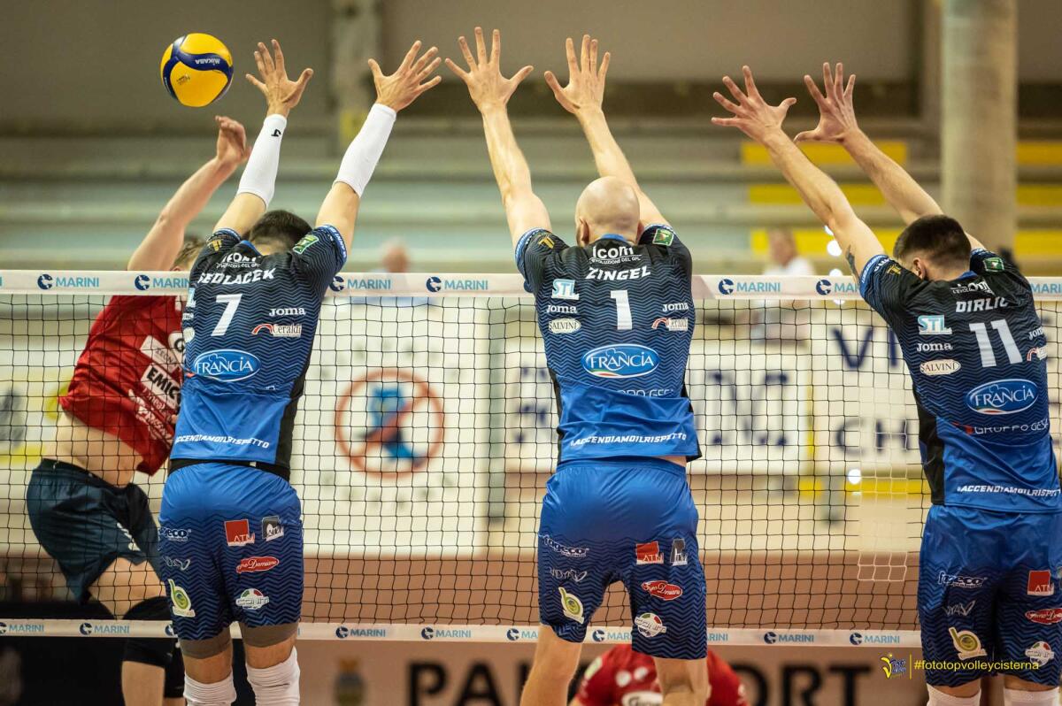 Preliminari Play off 5 posto: la Top Volley Cisterna chiude il match in 3 set e supera Taranto. - 