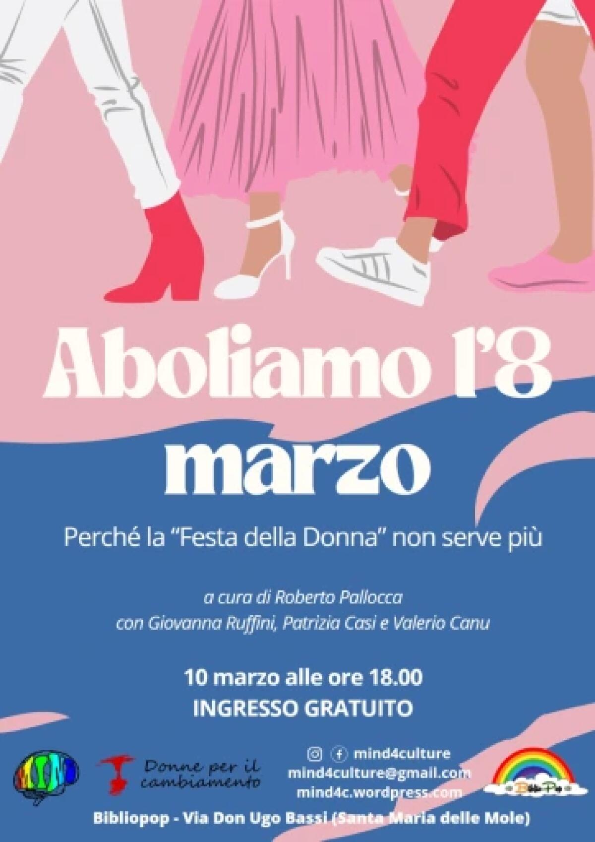 “Cosa si ricorda l’8 marzo di ogni anno?”: a Marino un incontro organizzato da Bibliopop. - 