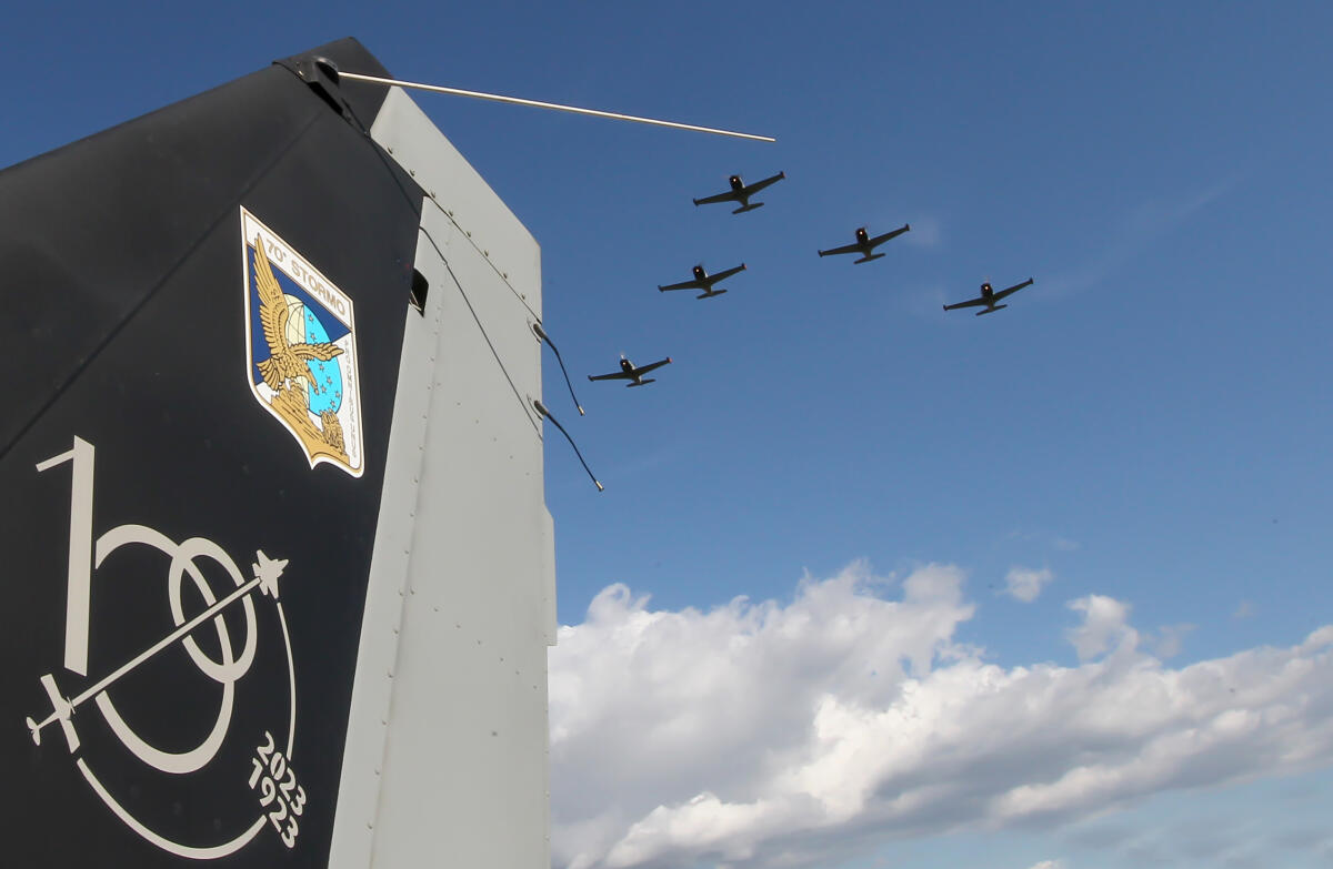 Centenario dell’Aeronautica Militare: le celebrazioni al 70esimo Stormo “Giulio Cesare Graziani” di Latina Scalo. Le FOTO - 