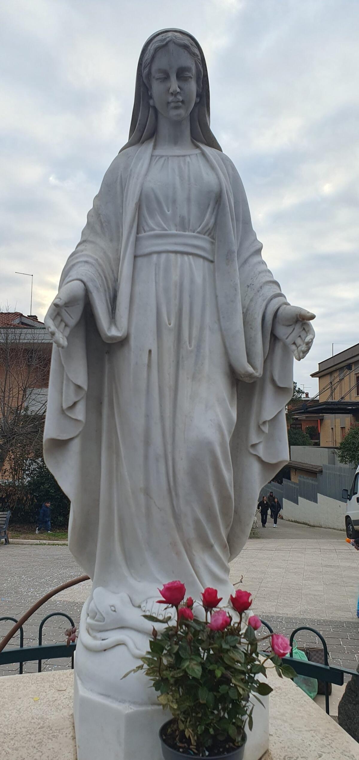 Restaurata la Madonnina di piazza Sciotti a Marino - 