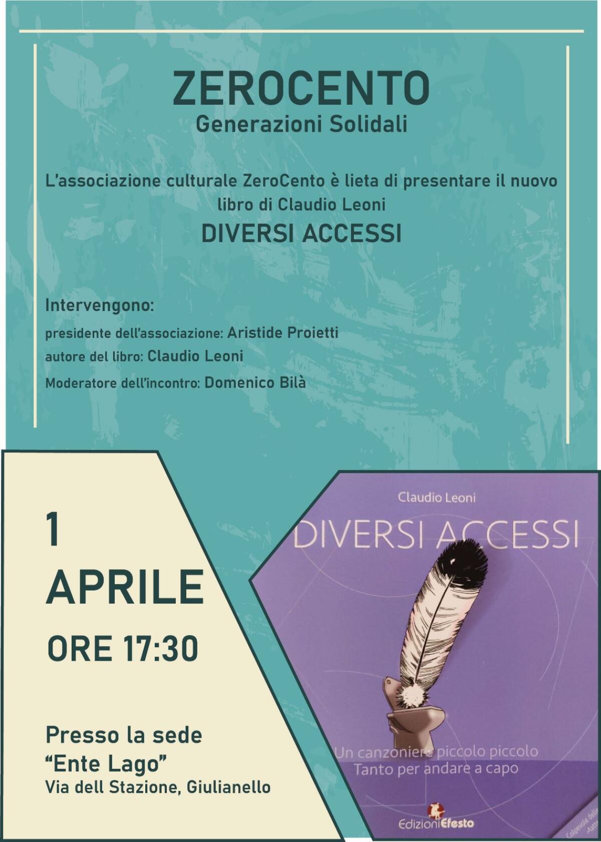 Nasce a Cori l’associazione “Zerocento Generazioni Solidali Aps". Il primo evento questo sabato a Giulianello. - 
