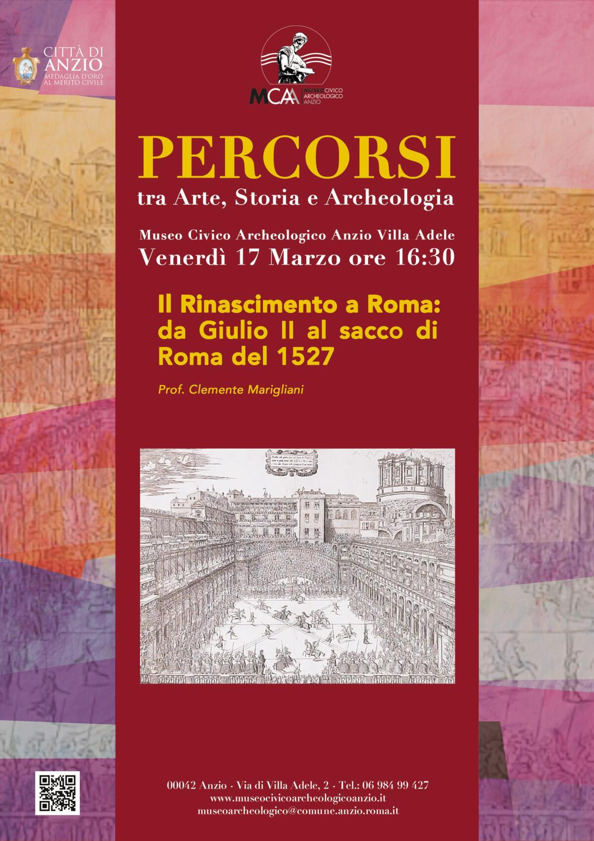 “Percorsi, tra Arte, Storia ed Archeologia”: incontro oggi al Museo Civico di Anzio. - 