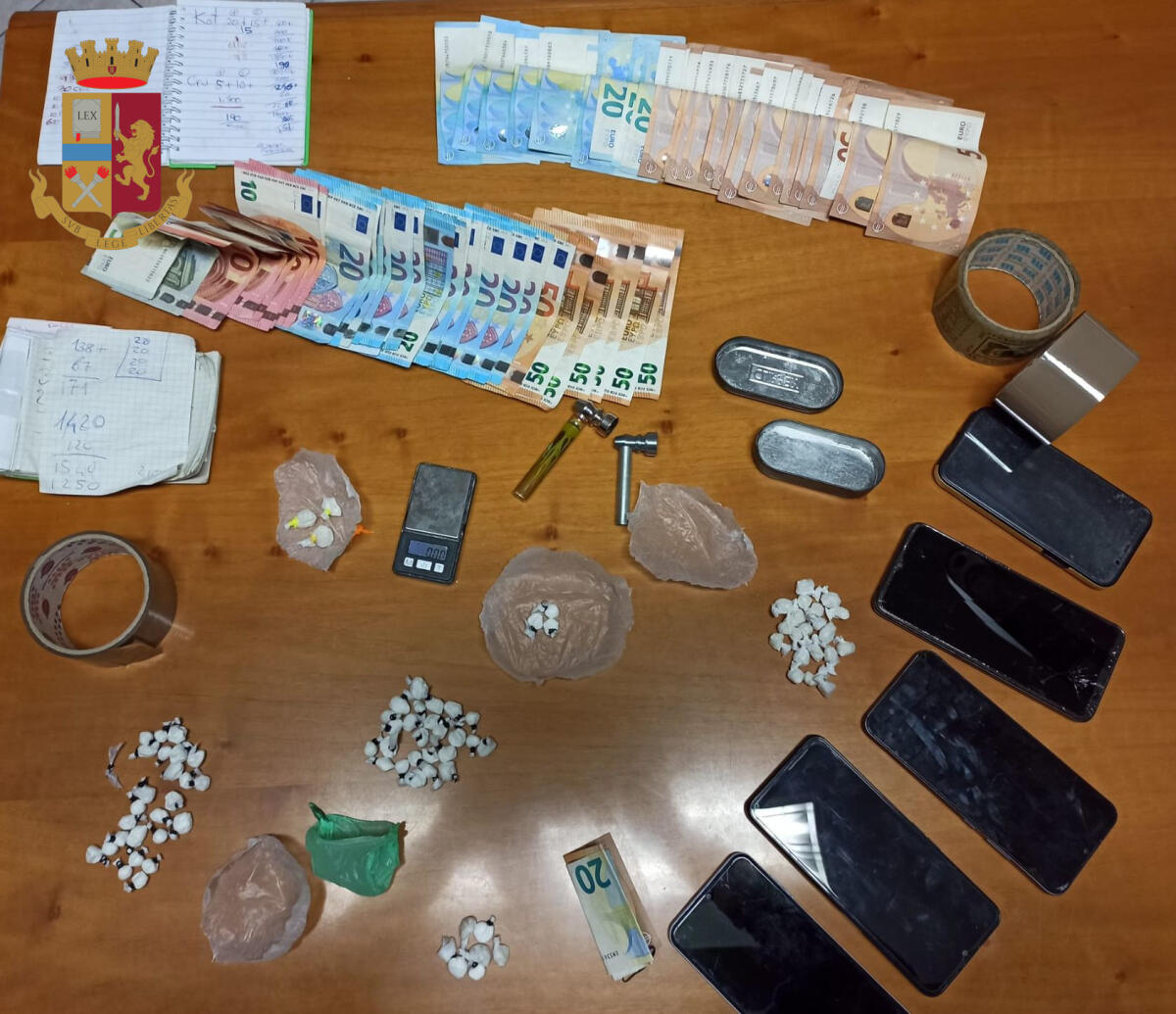 La Polizia di Frascati esegue tre arresti per droga. Cocaina e crack sotto sequestro. - 