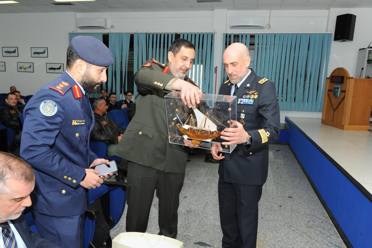 Al 70° stormo di Latina la cerimonia di consegna delle Aquile. - 